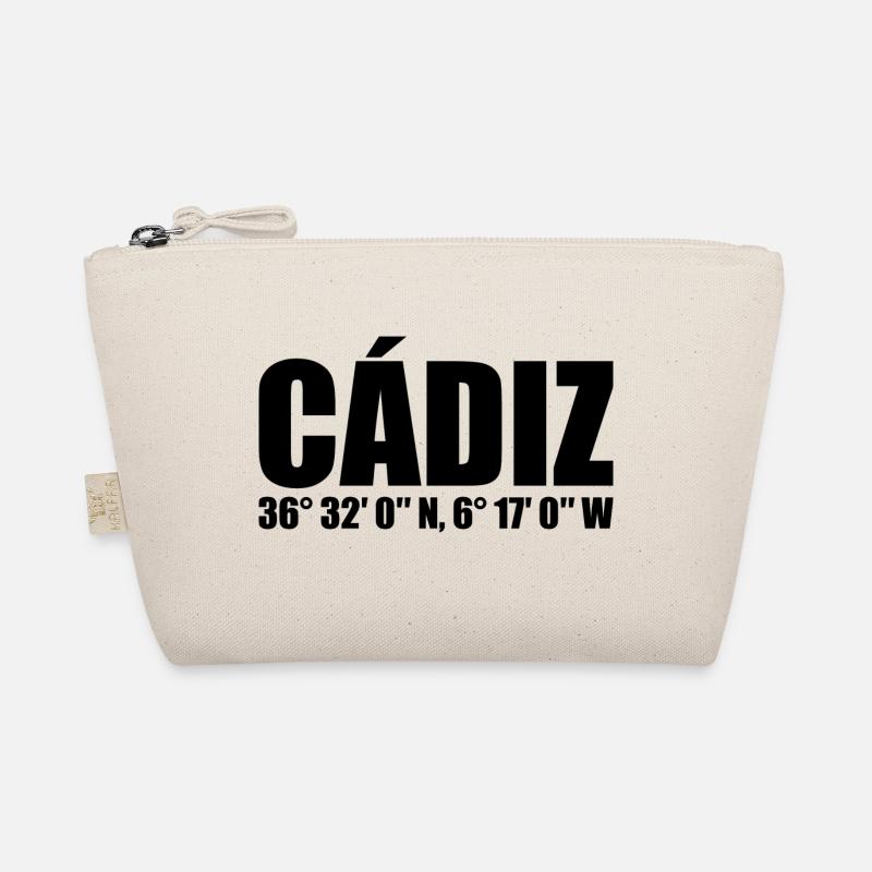 Cádiz Coordinates Organic Pouch