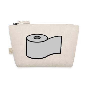 Toilet Paper Roll Logo Design - Organic Pouch - nature - Front