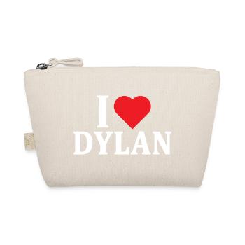 t-shirt J’adore Dylan t-shirt idée cadeau - Trousse biologique - nature - Devant