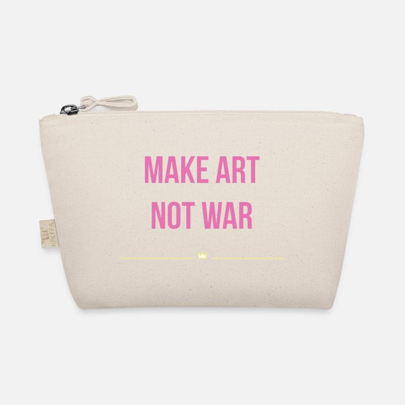 Make Art not War Bio-Täschchen