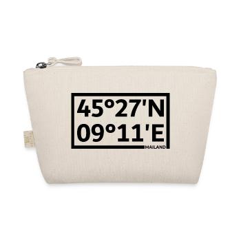 Milan Coordinates - Organic Pouch - nature - Front