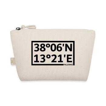 Palermo Coordinates - Organic Pouch - nature - Front