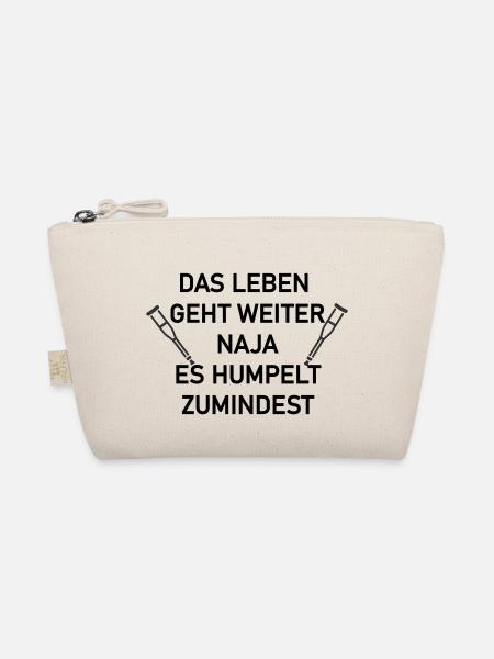 Das leben geht weiter - Bio-Täschchen - Natur - Vorne