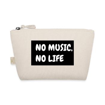 No Music, No Life - Bio-Täschchen - Natur - Vorne
