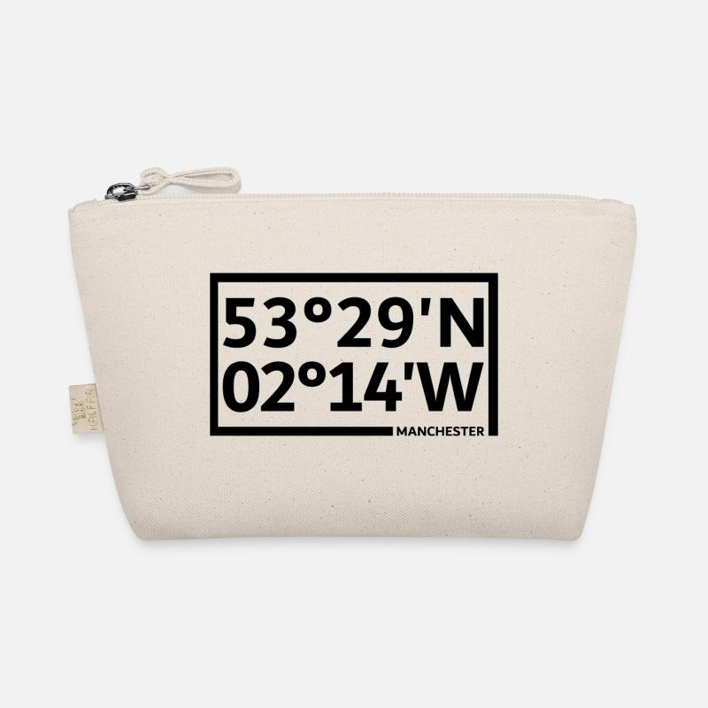 Manchester Coordinates Organic Pouch