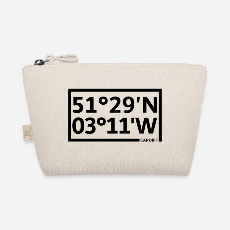 Cardiff Coordinates Organic Pouch