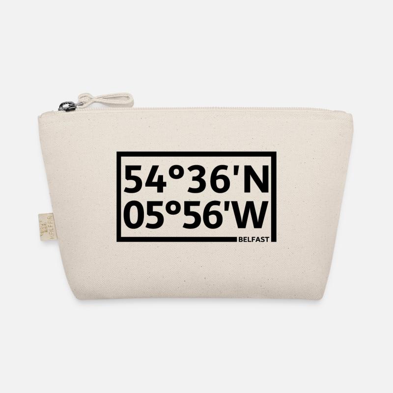 Belfast Coordinates Organic Pouch