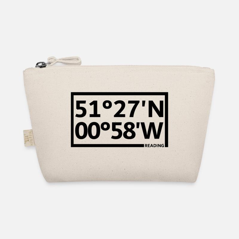 Reading Coordinates Organic Pouch