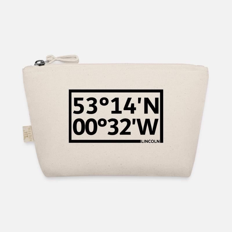 Lincoln Coordinates Organic Pouch