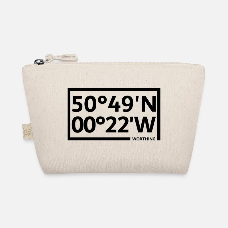 Worthing Coordinates Organic Pouch