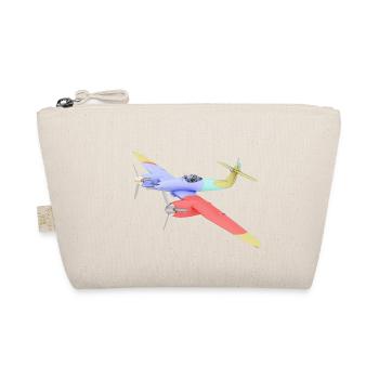 Britisches Jagdflugzeug WW2 - Bio-Täschchen - Natur - Vorne