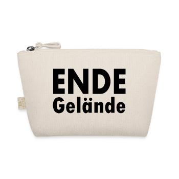 Ende gelände - Bio-Täschchen - Natur - Vorne