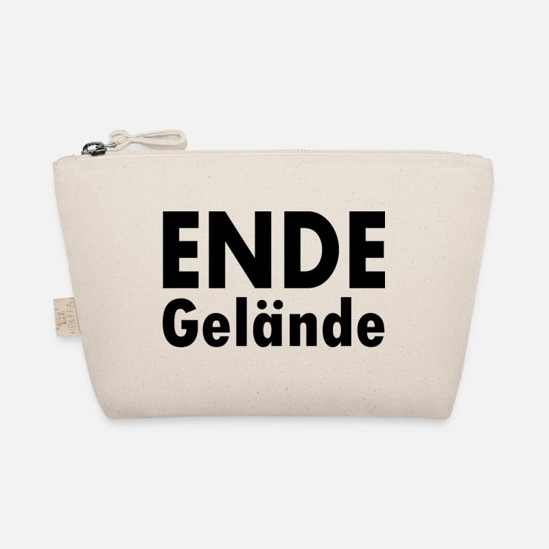 Ende gelände - Bio-Täschchen - Natur