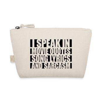 parler des paroles et du sarcasme - Trousse biologique - nature - Devant