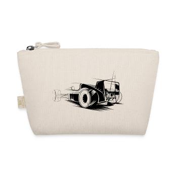 Icône d’illustration de formule Icône de logo de course automobile - Trousse biologique - nature - Devant