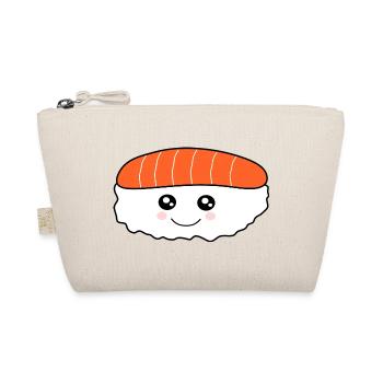 Kawaii Sushi-Rolle Kawaii food Kawaii Sticker - Bio-Täschchen - Natur - Vorne