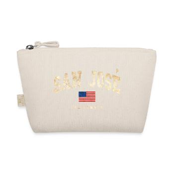 Drapeau vintage de San Jose Californie - Trousse biologique - nature - Devant
