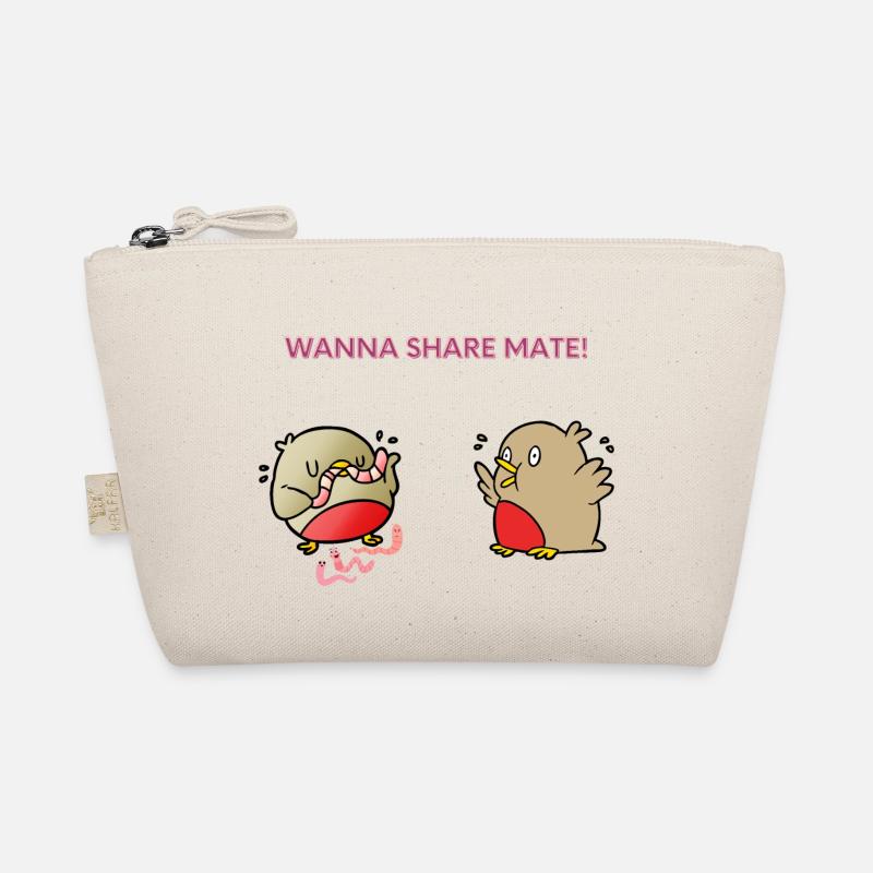 Möchten Sie Mate teilen Bio-Täschchen