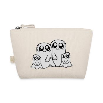 Parents Children Ghosts Family - Organic Pouch - nature - Front