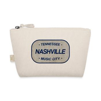 Tennessee Nashville Music City Sign - Organic Pouch - nature - Front