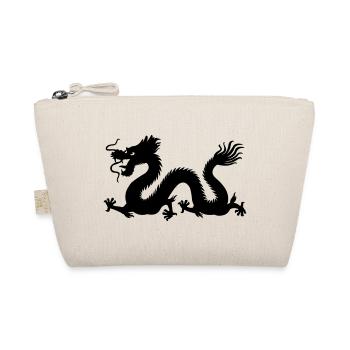 Dragon shadow image year of the dragon - Organic Pouch - nature - Front