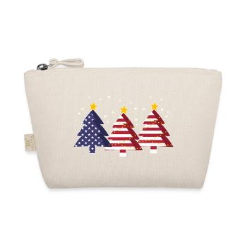 Arbres de Noël Amérique Drapeau des États-Unis - Trousse biologique - nature - Devant