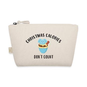 Christmas calories dont count - Trousse biologique - nature - Devant