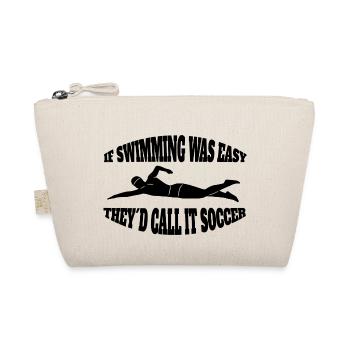Swimmer Mrs. Schwimmer Schwimmverein Schwimmen - Organic Pouch - nature - Front