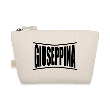 t-shirt Giuseppina t-shirt gift idea - Organic Pouch - nature - Front