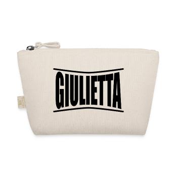 Giulietta T-Shirt Geschenkidee T-Shirt - Bio-Täschchen - Natur - Vorne
