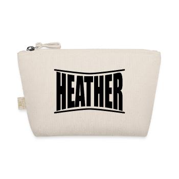 t-shirt Heather t-shirt idée cadeau - Trousse biologique - nature - Devant
