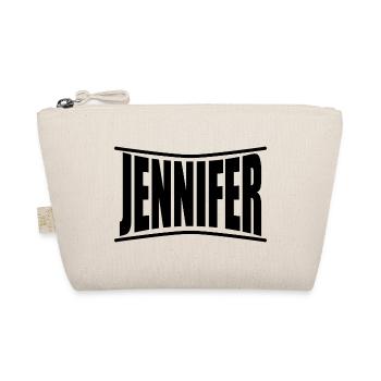 T-Shirt Jennifer T-Shirt Geschenkidee - Bio-Täschchen - Natur - Vorne