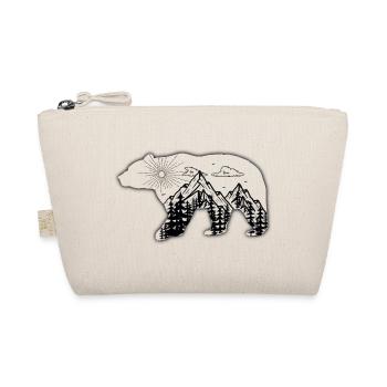 Un ours en pleine nature en plein air - Trousse biologique - nature - Devant