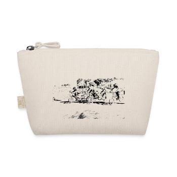 BMX Race Racing - Organic Pouch - nature - Front