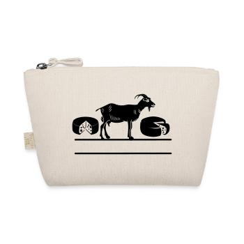 Goat candles banner - Organic Pouch - nature - Front