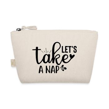 Let´s Take a Nap - Bio-Täschchen - Natur - Vorne