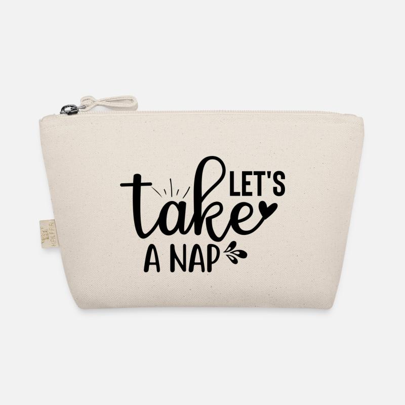 Let´s Take a Nap - Bio-Täschchen - Natur