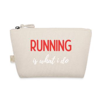 Running is What I Do - Organic Pouch - nature - Front