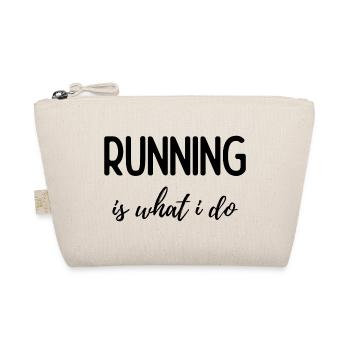 Running is What I Do - Organic Pouch - nature - Front