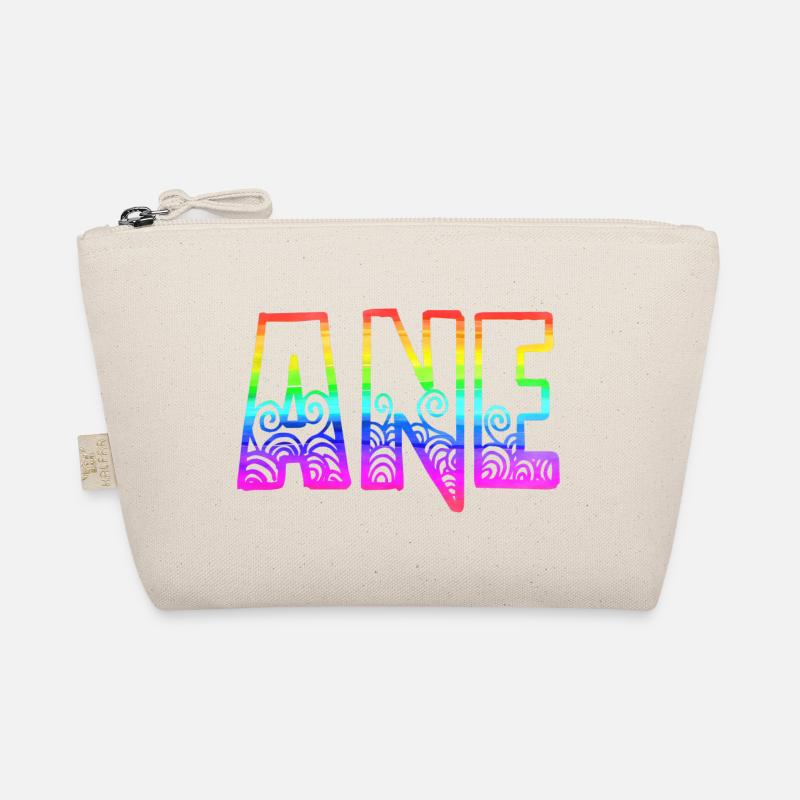 ane rs regenbogen - Bio-Täschchen - Natur