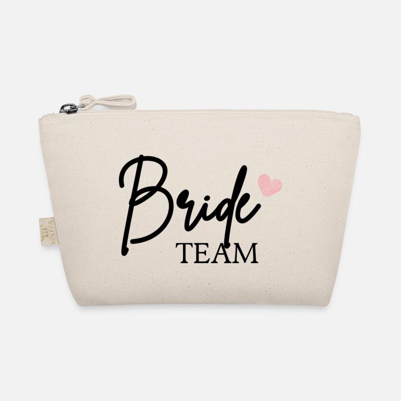 Team Bride - Bio-Täschchen - Natur