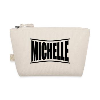 T-Shirt Name Michelle T-Shirt Geschenkidee - Bio-Täschchen - Natur - Vorne