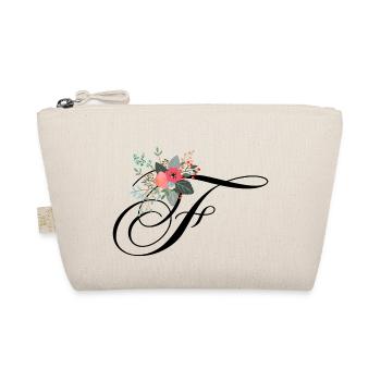 Lettre f fleuris - Trousse biologique - nature - Devant
