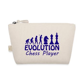 boardgame chess backgammon game night - Bio-Täschchen - Natur - Vorne
