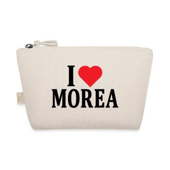 nom du t-shirt J’aime Morée idée cadeau t-shirt - Trousse biologique - nature - Devant