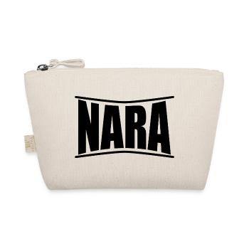 T-Shirt-Name Nara T-Shirt Geschenkidee - Bio-Täschchen - Natur - Vorne