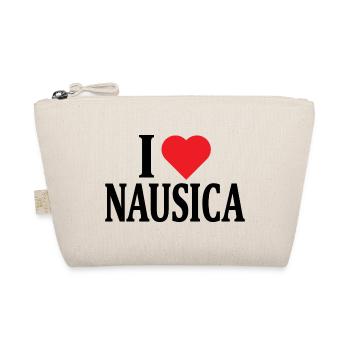 t-shirt name I love Nausica t-shirt geschenkidee - Bio-Täschchen - Natur - Vorne