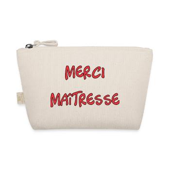 MAÎTRESSE. MERCI. MERCI MAÎTRESSE - Trousse biologique - nature - Devant