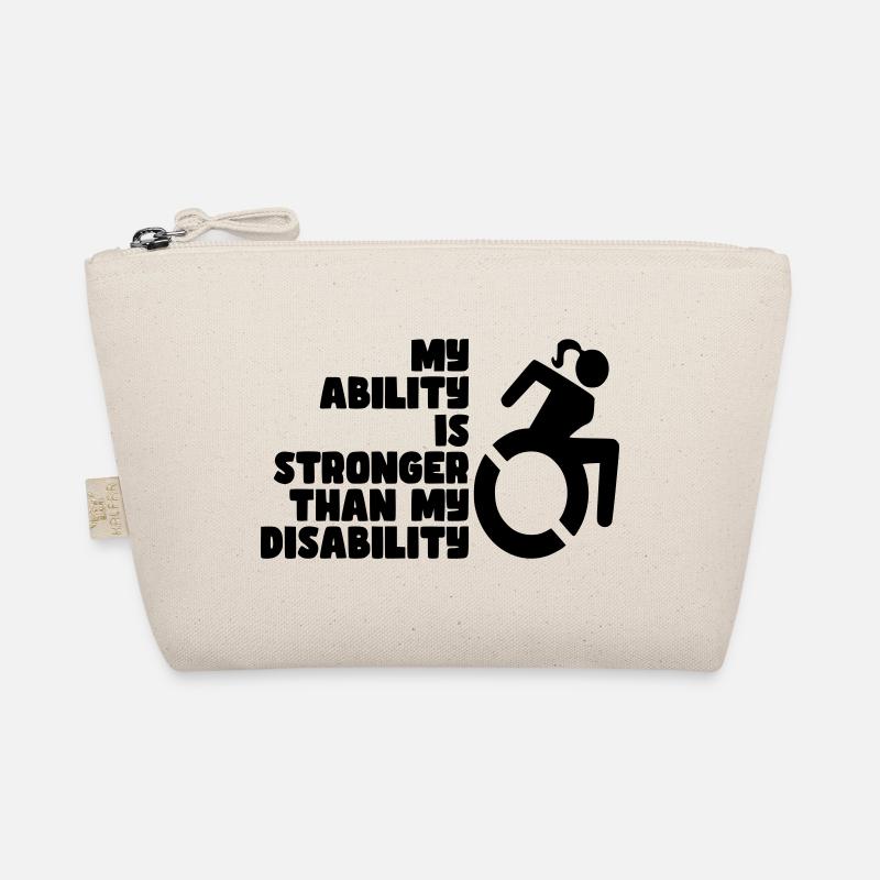 Mes capacités sont plus fortes que mon handicap. Mesdames* Trousse biologique