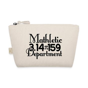 Mathletic 3 14 159 Department, math fan - Organic Pouch - nature - Front